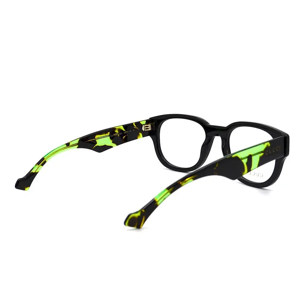 GUCCI GG1429O 003 BLACK GREEN AUTHENTIC EYEGLASSES FRAME